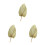 3 Pcs Natural Dried Cattail Leaf Palm Decor 6
