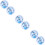 6 Pcs Sequin Inflatable Ball Pool Beach Game Toy 9