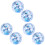 6 Pcs Sequin Inflatable Ball Pool Beach Game Toy 2