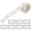 1Roll Waterproof Oil-Resistant Food Labels for Containers 1