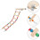 3pcs Bird Ladder Toy Wood Parrot Perch Platform 5