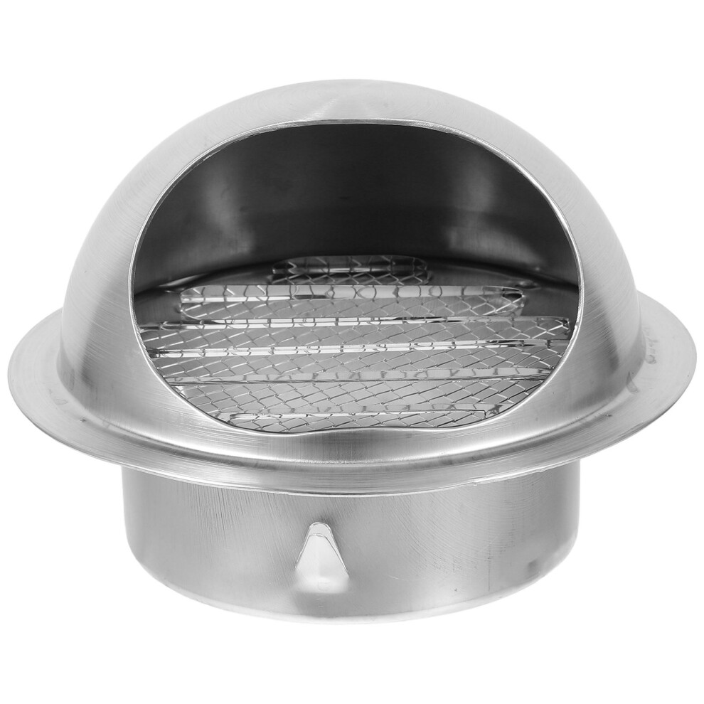 Stainless Steel Wall Vent Cap Rainproof Exhaust Outlet Cover 3191123556004