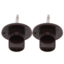 2pcs Roller Shade End Caps with Ring for Outdoor Blinds Universal