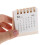 Mini Desk Calendar 2026 Small Standing Flip Weekly Beige 4