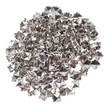 100St Stevige Zilveren Metalen Studs Voor Punk Kleding En Handwerk