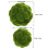 3pcs Artificial Moss Orbs Faux Greenery Balls for Decor 2