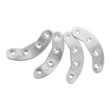 2 Pairs Metal Heel Plates Shoe Repair Kit Anti-Wear Sole Taps