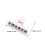 6pcs Music Stand Clips Clear Acrylic Sheet Holders 3