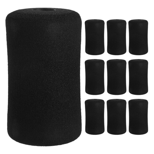 10pcs Universal Sit Up Bench Foot Foam Pads for Ab Training