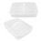 2pcs Pizza Dough Proofing Trays with Lid and Handle Stackable 9