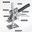 Wall brick leveling machine, multifunctional brick laying machine, manual adjuster 3