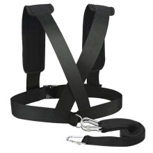 Harness Sledge Pulling Adjustable Tyre Pull Harness for Fitness Resistance Training Speed Trainer Heavy-Duty Improved Version
