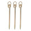 3pcs Dog Tie Out Cable Stake Heavy Duty Ground Spike 1