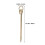 3pcs Dog Tie Out Cable Stake Heavy Duty Ground Spike 2
