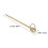3pcs Dog Tie Out Cable Stake Heavy Duty Ground Spike 3