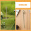 3pcs Dog Tie Out Cable Stake Heavy Duty Ground Spike 9