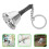 2pcs Metal Handheld Bells Keychain for Kids Development Christmas 10