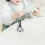 2pcs Metal Handheld Bells Keychain for Kids Development Christmas 7