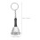2pcs Metal Handheld Bells Keychain for Kids Development Christmas 2