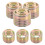 6pcs Concealed Fire Sprinkler Cover Plate Ceiling Mount 1