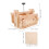 Tofu Mold Kit - Cheese Maker Press with Cheesecloth for DIY Bean Curd 2