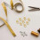 20St Gouden Zinklegering D-Ring Stud Schroeven Voor Handtassen 6