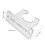 Acrylic Wall-Mounted Table Tennis Paddle Holder Storage Rack 3