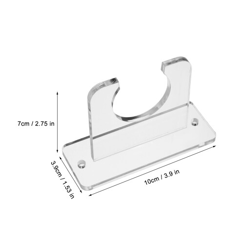 Acrylic Wall-Mounted Table Tennis Paddle Holder Storage Rack 1