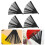 4pcs Bamboo Folding Fan Frame for DIY Craft Wedding Party 10
