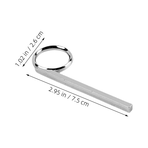2pcs Trumpet Valve Pull Ring Finger Slide Repair Tools 2