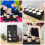 2pcs 8-Hole Coffee Cup Carrier Tray for Hot or Cold Drinks 8