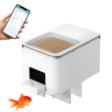 Automatic Fish Feeder, WiFi Intelligent Timing Automatic Feeder