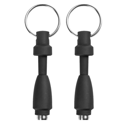 2pcs Cigar Punch Keychain Hole Opener Portable Cutter