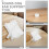 1 Set Dog Ear Support Foam Training Tool with Tape 8