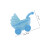 5pcs Baby Shower Cake Decorations Stroller Bottle Topper 2