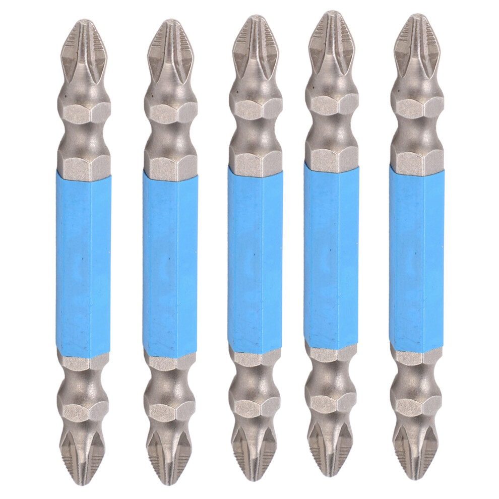 5PCS 65MM Magnetic Double Head Screwdriver Bits