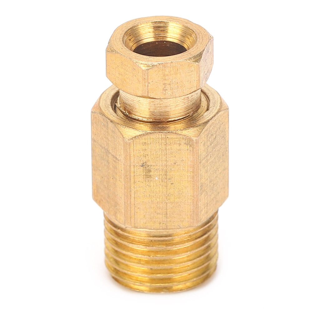 Oil Pipe Fitting Elbow Brass Straight Block 8320539933061