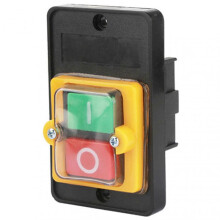 KA0-5 380V 10A Black Switch Button Premium Industrial Switch for Electronic Starters