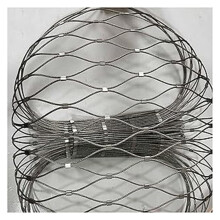 304 Stainless Steel Rope Net Fall Prevention Mesh 0.8x1m Flexible Cable Balustrade Fence with 10cm Mesh for Poultry Barrier