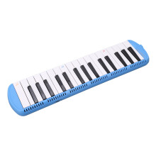 Beginner's 32-Tasten Melodica in Blau mit Schlauch und Mundstück Perfekt zum Lernen
