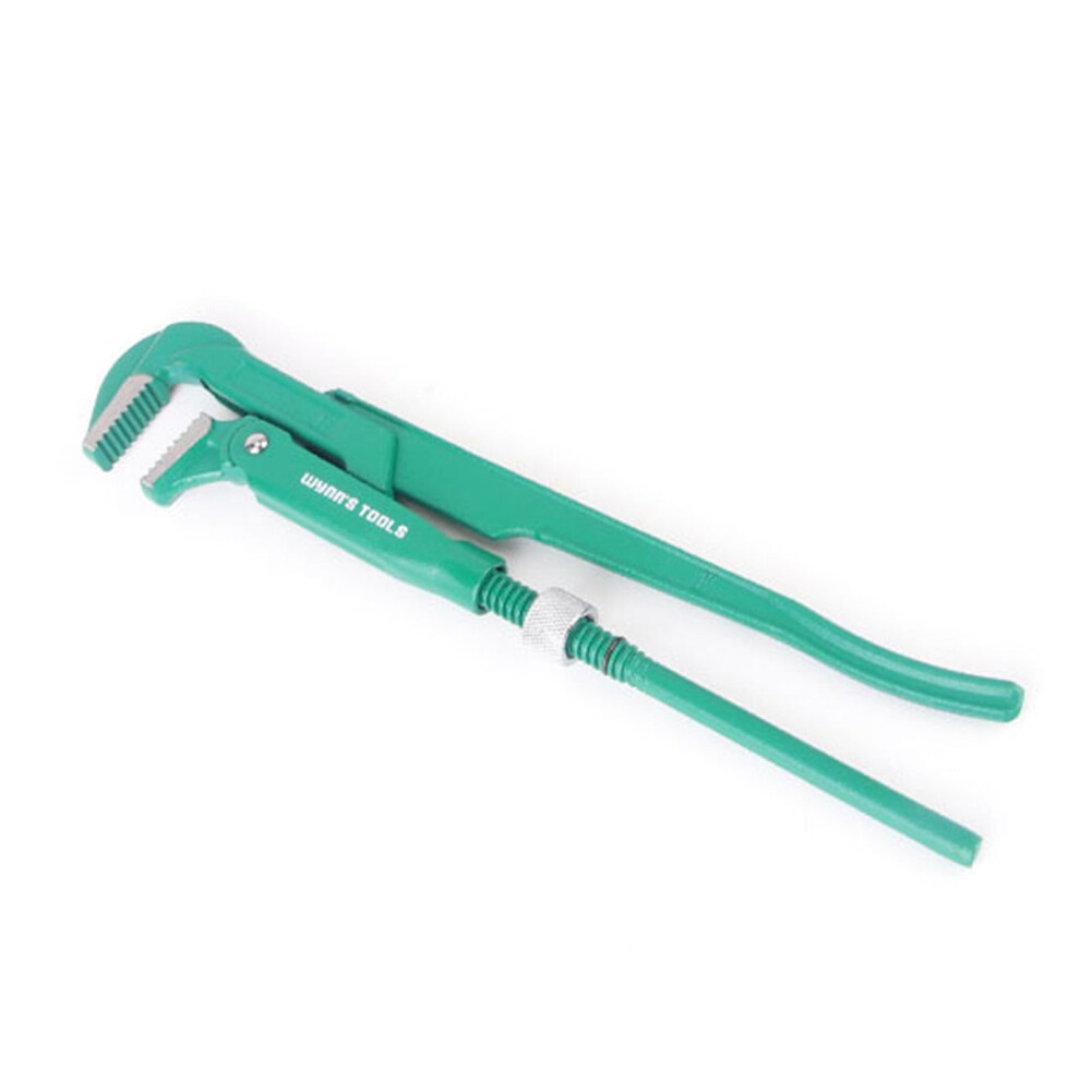 Pipe Wrench Heavy Duty Heat Treated Steel Plumbing Tool 14 Inch Quick Adjustment For Plumbers And Homeowners W0133 6447073489730