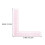 3 Pcs L Shaped Tailor Ruler Set Clear Plastic for Sewing Pattern Making 3