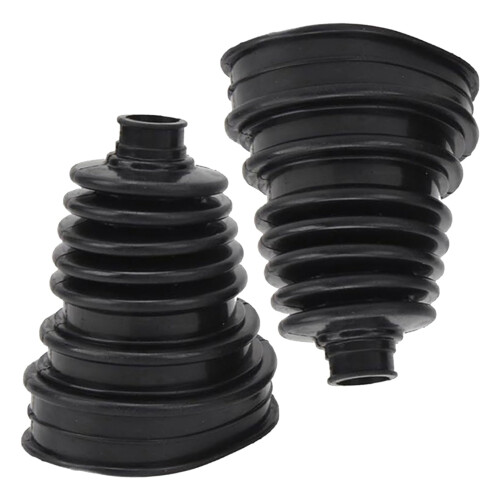 2Pcs CV Boot Universal Elastic Silicone Car Boot with Clamps, Flexible Wear Resistant for Ball Joint CV Joint Replacement