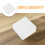 10pcs Wedding Cake Dummy Set Foam Square Display Models Party 9