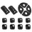3sets Camping Chair Repair Kit Plastic Replacement Parts 8