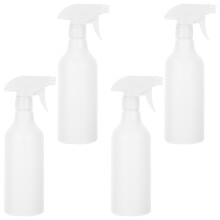 4pcs 500ml Plastic Spray Bottles Fine Mist for Car Cleaning