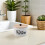 Round Wooden Laundry Beads Storage Container with Lid Organizer 7