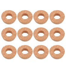 12pcs Cork Lids with Hole for Glass Planters Vases Jars 6.5cm