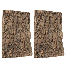 2pcs Reptile Bark for Lizard Climbing & Hiding