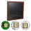 Shadow Box Frame 12.97x12.97x1.45in Shatter-Resistant Glass 10